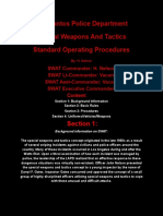 Los Santos Police Department Special Weapons and Tactics Standard Operating Procedures
