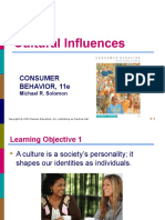 3 Cultural Influences: Consumer Behavior, 11E