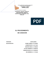 El Procedimiento de Casacion