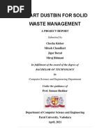 Smart Dustbin For Solid Waste Management: A Project Report