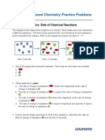 Advanced Chemistry Practice Problems on Rates of Chemical Reactions