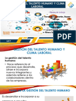 Gestion Del Talento Humano y Clima Laboral - Exposicion