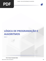 Aula 3 - Lógica de Programação e Algoritimo