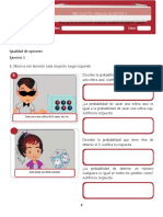 Actividad 1: Resolución de Situaciones Aleatorias Mediante La Regla de Laplace