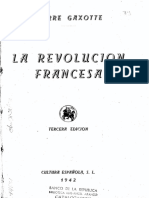 Pierre GAXOTTE - La Revolución Francesa