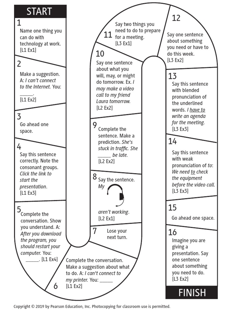 Board Game Questions and Answers PDF Communication Cognition