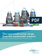 The New Small Pump Range From The Wastewater Experts: Now Available With Our Patented Adaptive N™ Technology, 1-10 KW