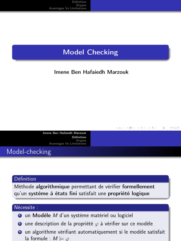 Introduction au Model Checking | PDF | Génie logiciel | Ingénierie ...