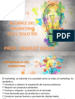 Modulo 1 Alcance Del Marketing en El Xxi Mercadeo Avanzado 1S2017