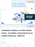 Actividaes Modulo III Taller Estados Financieros Virtual 2021