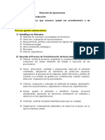 Dirección de Operaciones