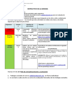 Instructivo de la semana 4 DE 2° BÁSICO