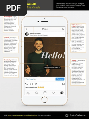 The Perfect Instagram Post Template Lead Magnet - Jake