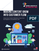Making Content Grow Into Customer Flow