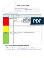 Instructivo de la semana 10 DE 2° BÁSICO