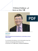 Bill Gates vs Richard Stallman