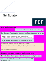 Sets and Venn Diagrams