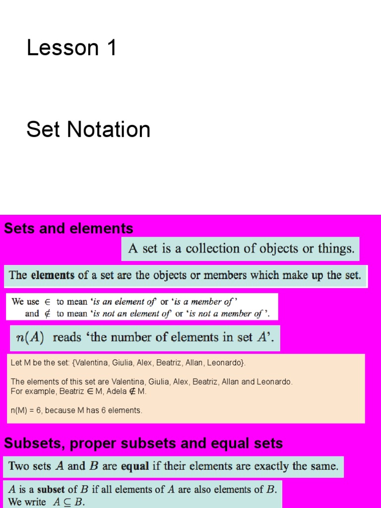 Sets and Venn Diagrams | PDF | Numbers | Rational Number
