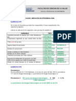 Medición en epidemiología: Ejercicios sobre prevalencia, incidencia y variables