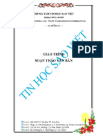 Tai Lieu Soạn Thảo Văn Bản - Microsoft Office Word - Tin Học Sao Việt