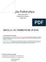 Reglas Futbol Playa