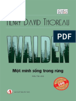 Walden - Mot Minh Song Trong Rung - Henry David Thoreau