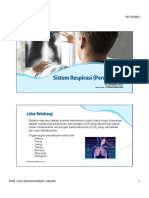 Microsoft PowerPoint - Sesi 5 - Sistem Respirasi (Pernapasan)