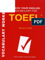 Check Your English Vocabulary For TOEFL 3rd Edition