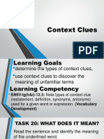 Context Clues Guide Understanding