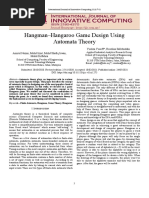 Hangman-Hangaroo Game Design Using Automata Theory