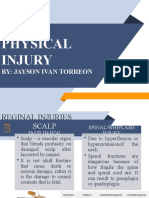Physical Injury: By: Jayson Ivan Torreon