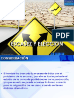 Escazes y Elección