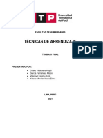 Tecnicas de Aprendizaje