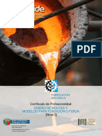 Programacion de Moldes en Ingenieria de Fundicion