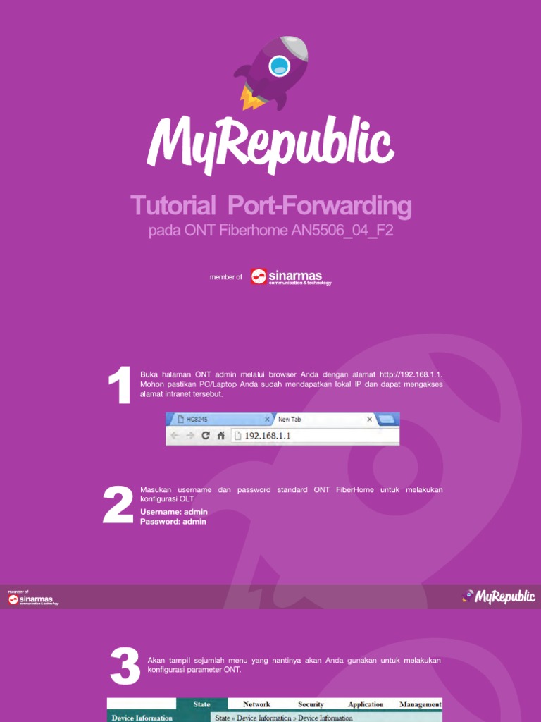 Tutorial Fiberhome | PDF