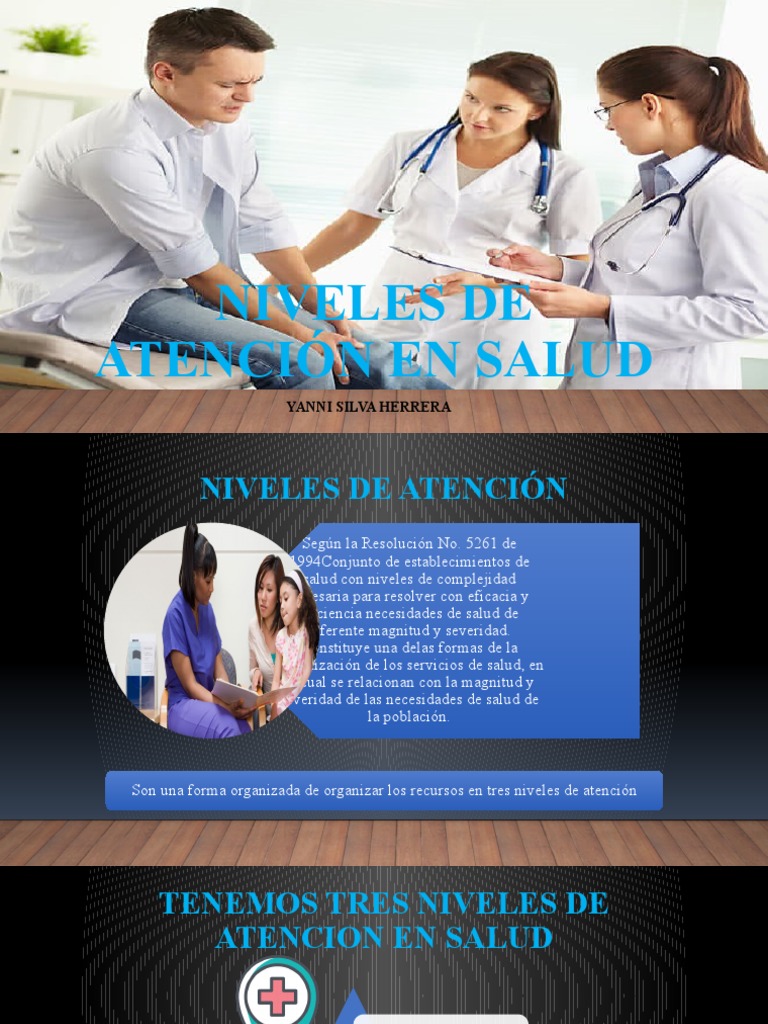 Niveles de Atención en Salud | PDF | Hospital | Especialidades Medicas