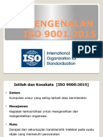 Pengenalan ISO 9001 2015