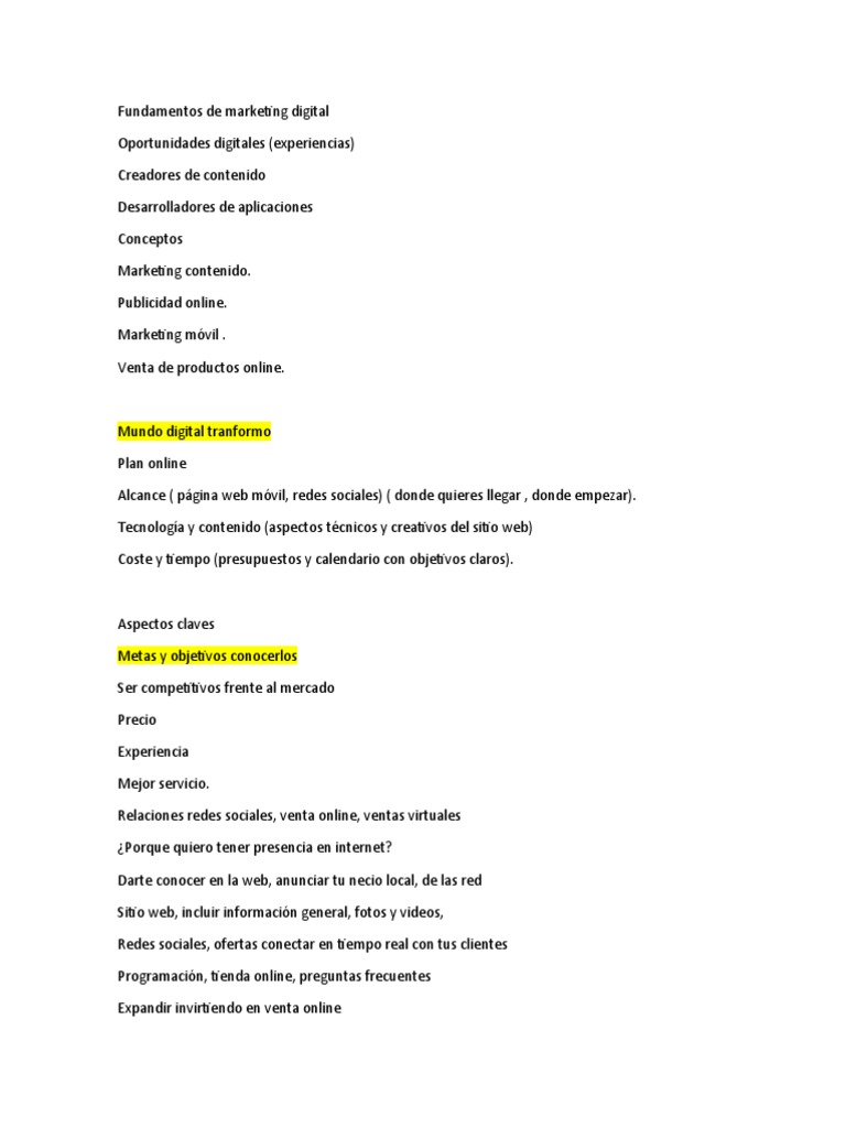 Fundamentos de Marketing Digital Google | PDF | Marketing ...