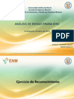 Clase Riesgo Financiero en Proyectos Diplomado en Eval y Gestión de Proy Mineros 2014