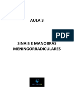 Sinais e manobras meningorradiculares