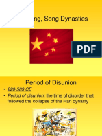 Sui Tang Song Dynasties