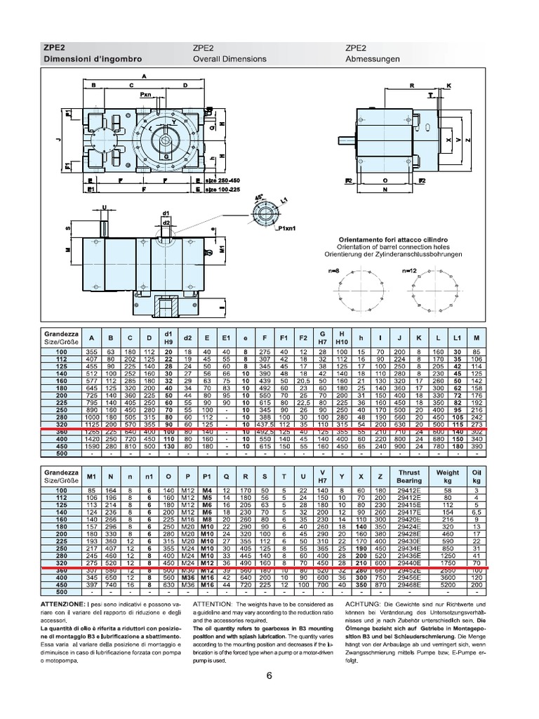 Zambello Gearbox Drawing2 PDF