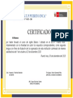 Certificado Ingles 2020 Iestp