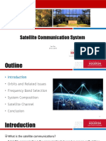 Satellite Communication System: Yan Zhu 09/21/2019