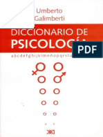 Galimberti Umberto Diccionario de Psicologc3ada