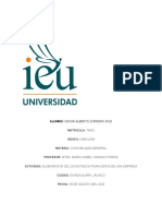 Elaboracion de Los Estados Financieros de Una Empresa