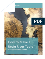 How To Make A Resin River Table: Eli-Chem Resins