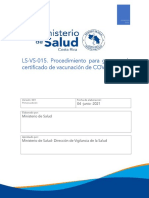 Ls Vs 015 Procedimiento Generar Certificado Vacunacion COVID 19 04062021