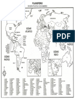 Mapa Planisferio