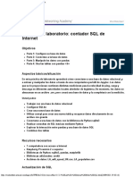 Práctica de Laboratorio 2525 Contador SQL de Internet